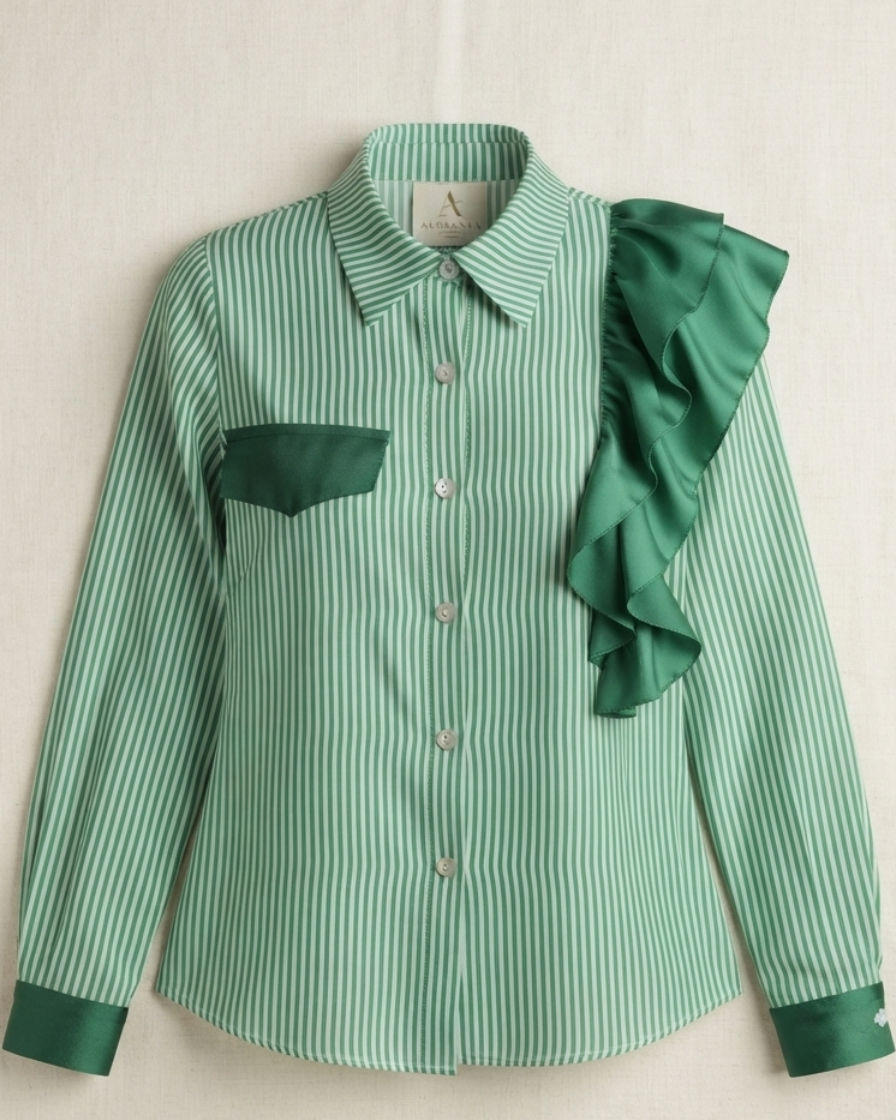 Camisa Willow vuelos stripes