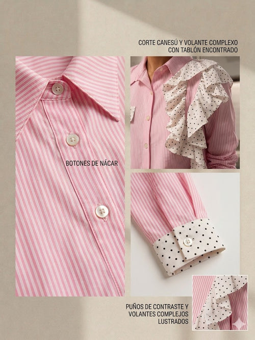 Camisa Willow Vuelos Stripes